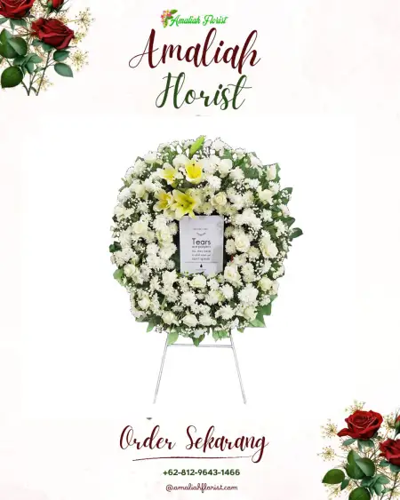 Krans Bunga Duka Bane