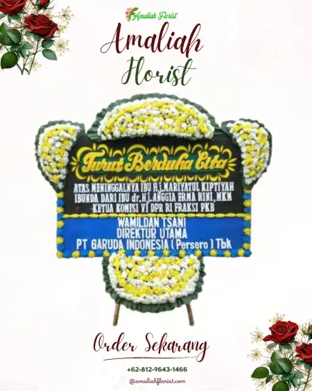 Papan Bunga Duka Bane